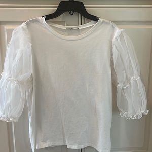 Brand:Zara Color:White Size:Large